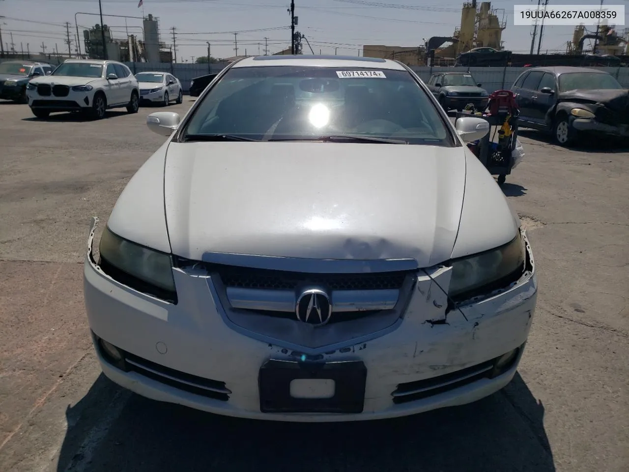 2007 Acura Tl VIN: 19UUA66267A008359 Lot: 69714174