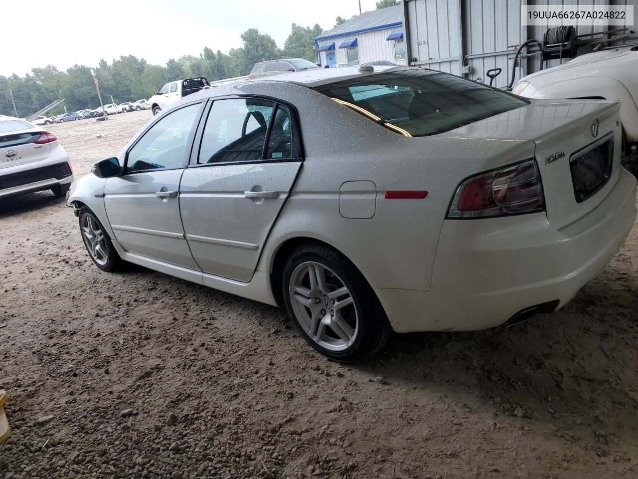 2007 Acura Tl VIN: 19UUA66267A024822 Lot: 70469254