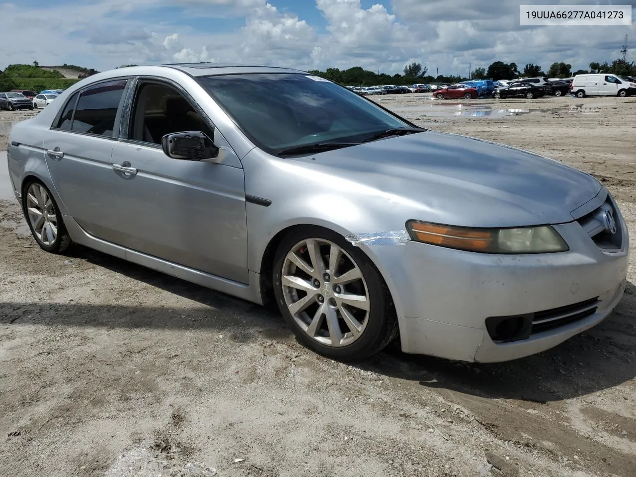 2007 Acura Tl VIN: 19UUA66277A041273 Lot: 71341484