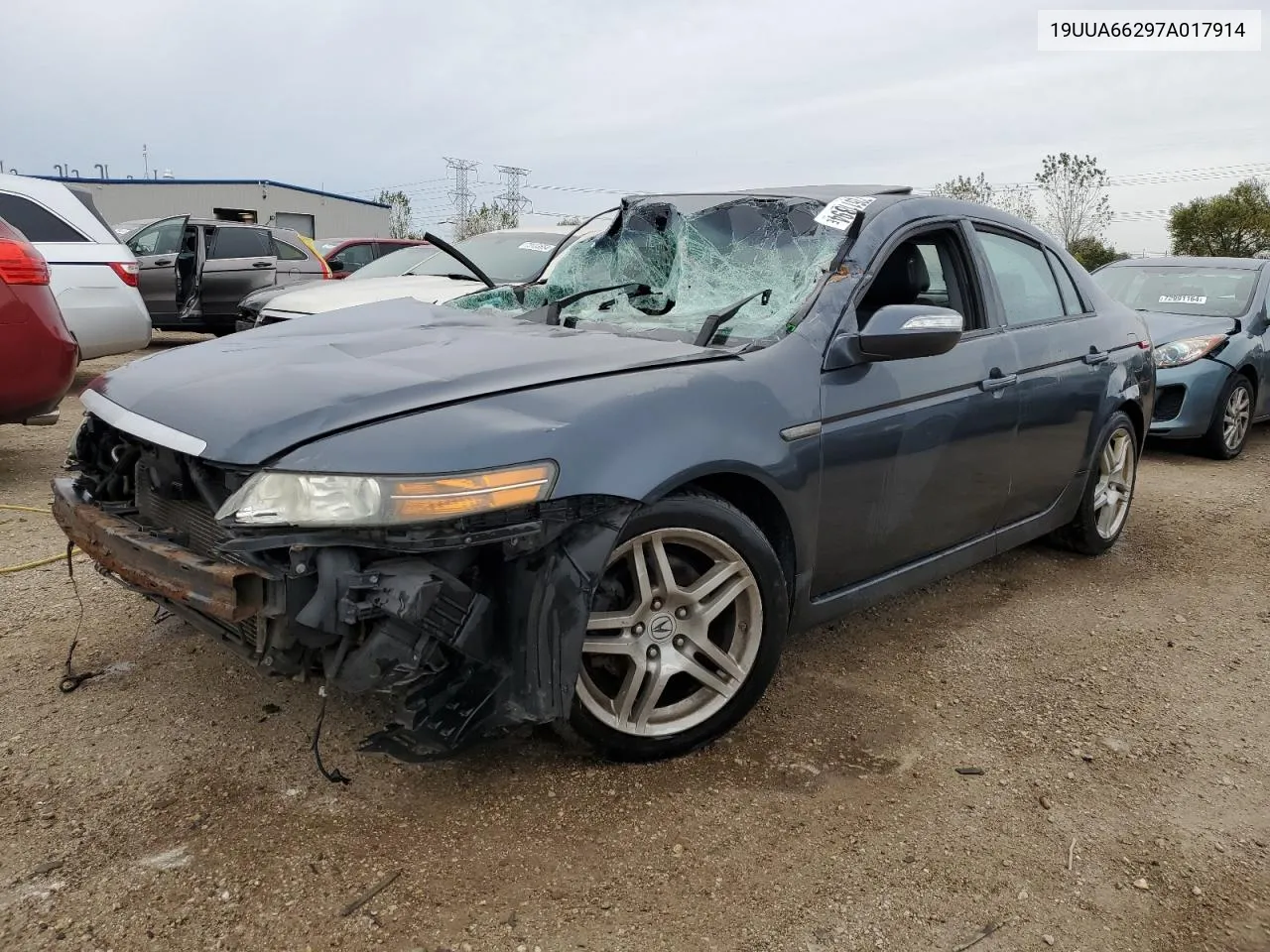 2007 Acura Tl VIN: 19UUA66297A017914 Lot: 72611894