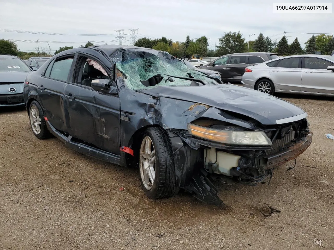 2007 Acura Tl VIN: 19UUA66297A017914 Lot: 72611894