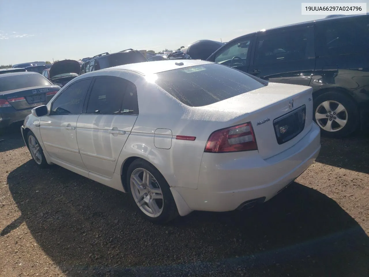 2007 Acura Tl VIN: 19UUA66297A024796 Lot: 72644464