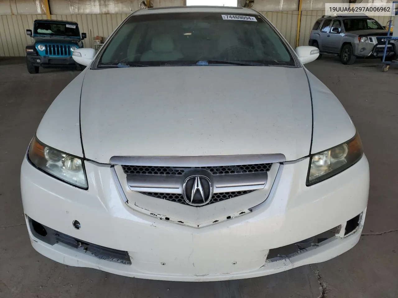 2007 Acura Tl VIN: 19UUA66297A006962 Lot: 74469094