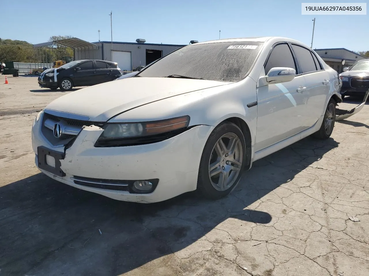 2007 Acura Tl VIN: 19UUA66297A045356 Lot: 75612144