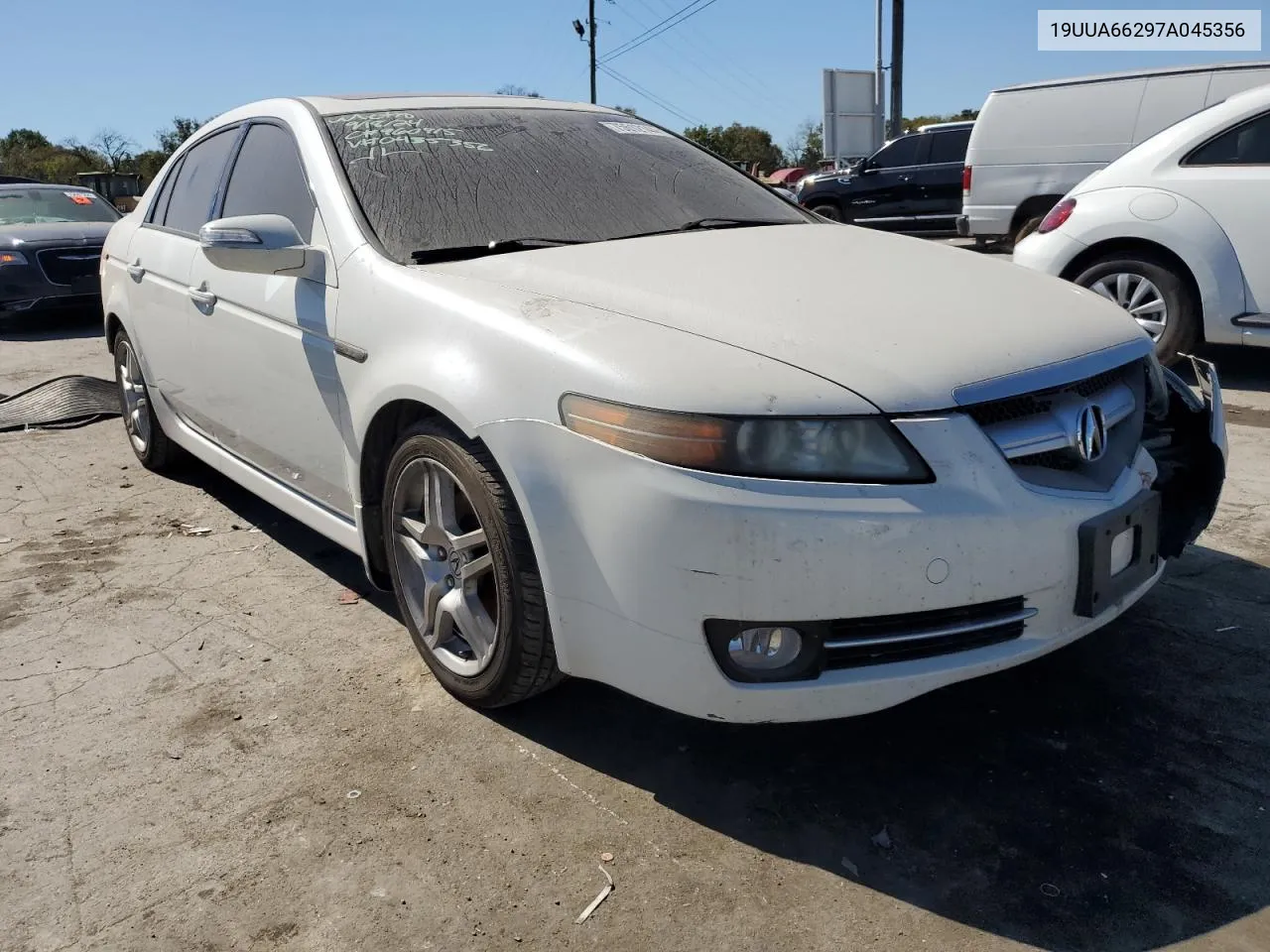 2007 Acura Tl VIN: 19UUA66297A045356 Lot: 75612144