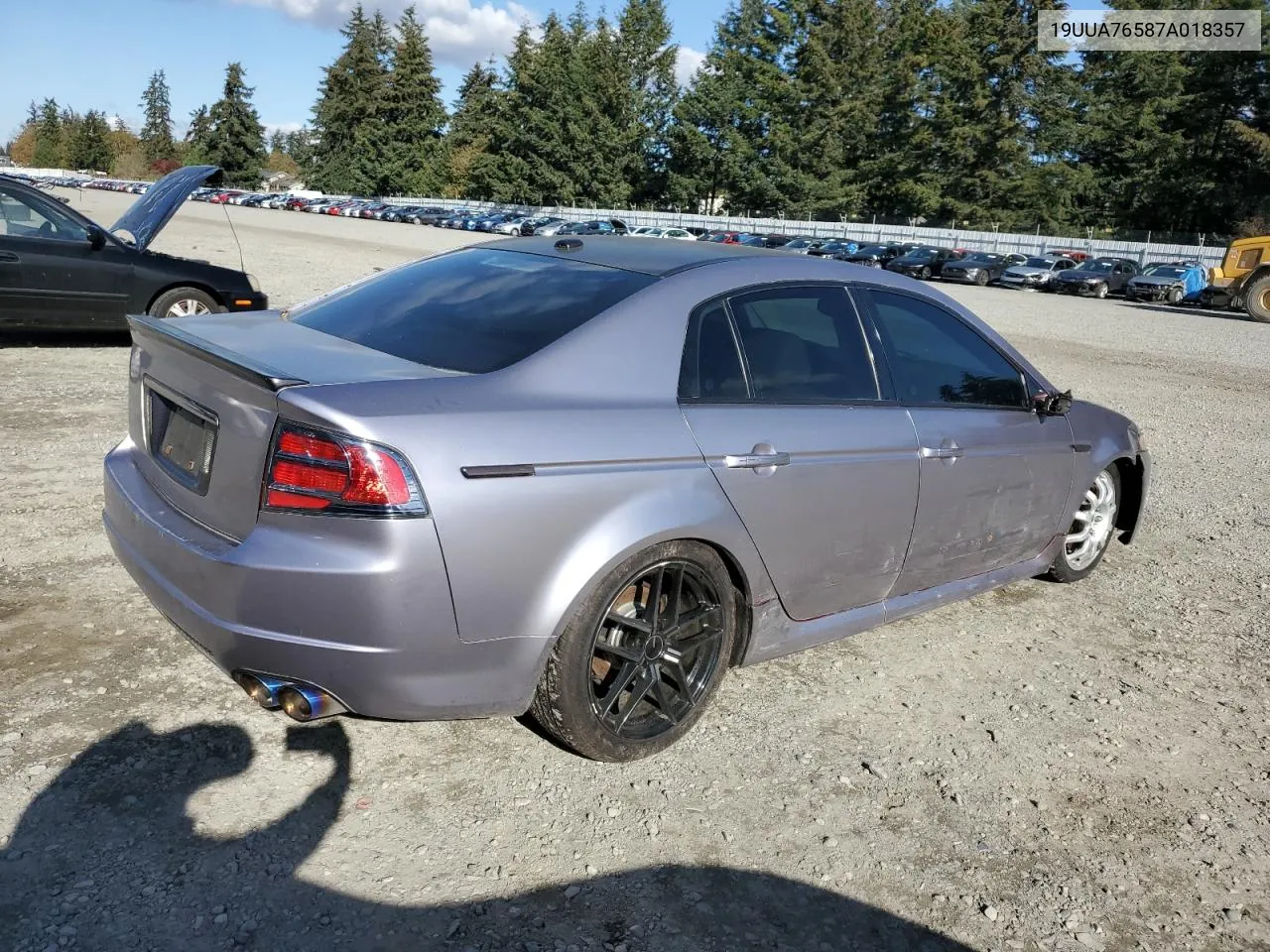 2007 Acura Tl Type S VIN: 19UUA76587A018357 Lot: 75807364