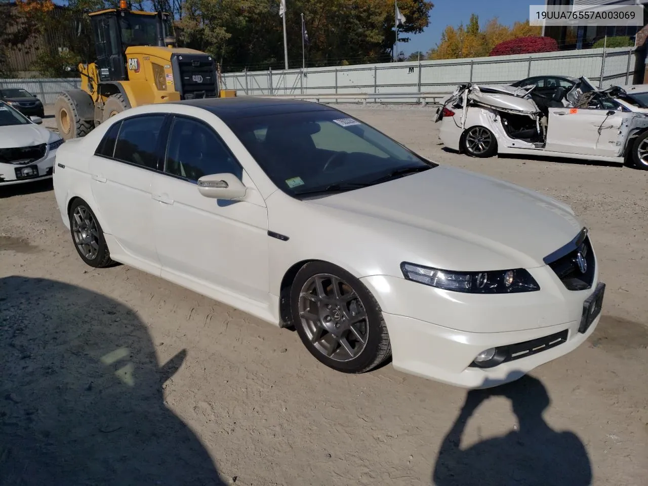 2007 Acura Tl Type S VIN: 19UUA76557A003069 Lot: 76033284