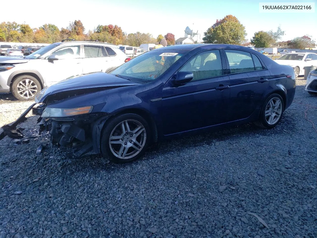 2007 Acura Tl VIN: 19UUA662X7A022166 Lot: 76396444