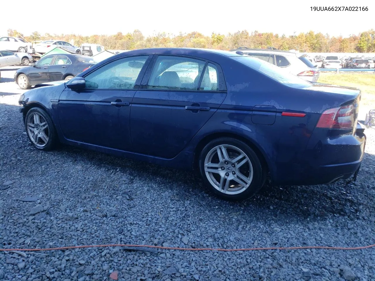 2007 Acura Tl VIN: 19UUA662X7A022166 Lot: 76396444