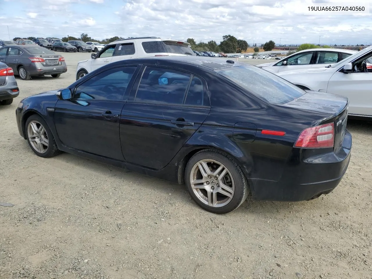 2007 Acura Tl VIN: 19UUA66257A040560 Lot: 76776554