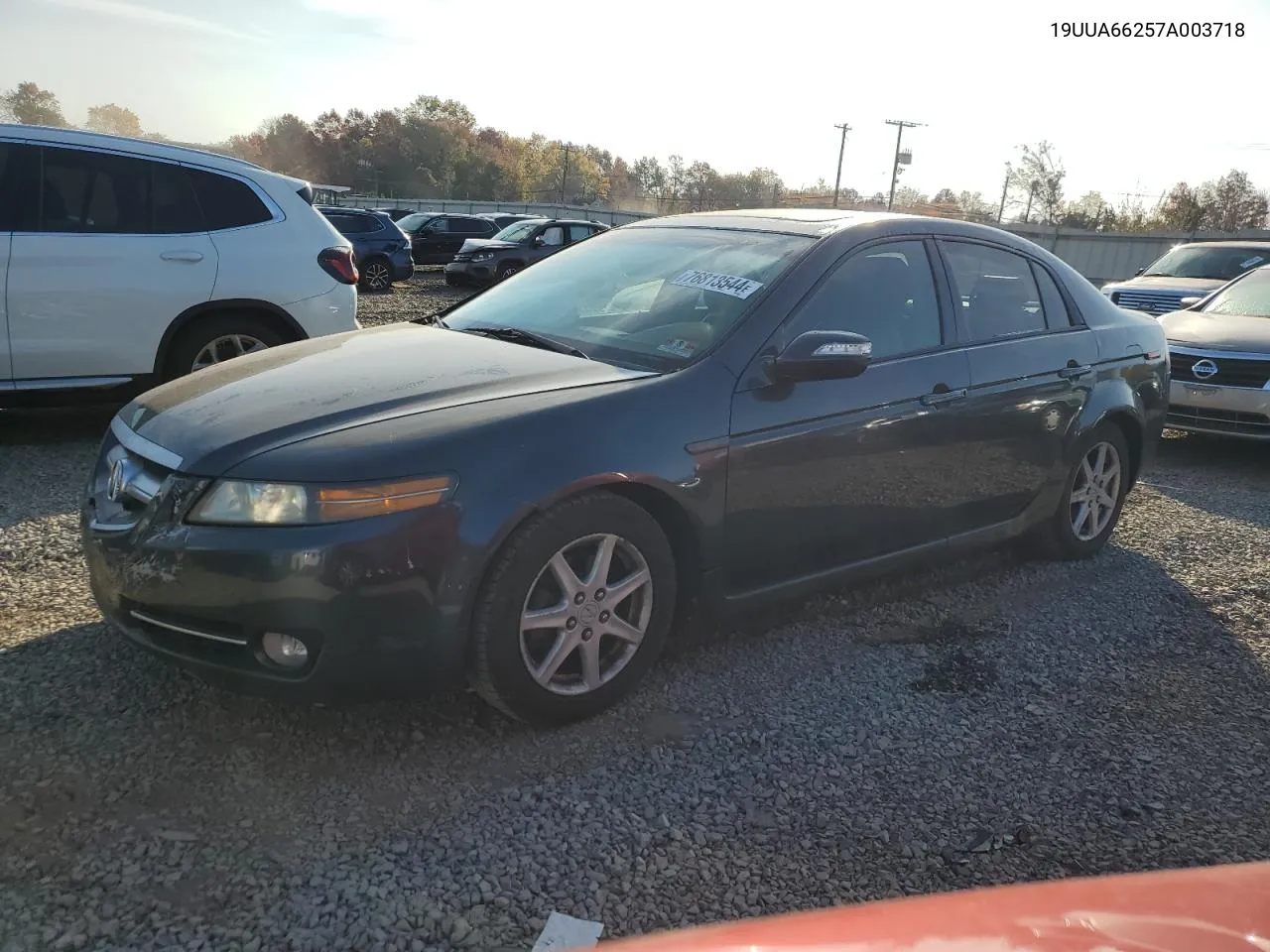 2007 Acura Tl VIN: 19UUA66257A003718 Lot: 76813544