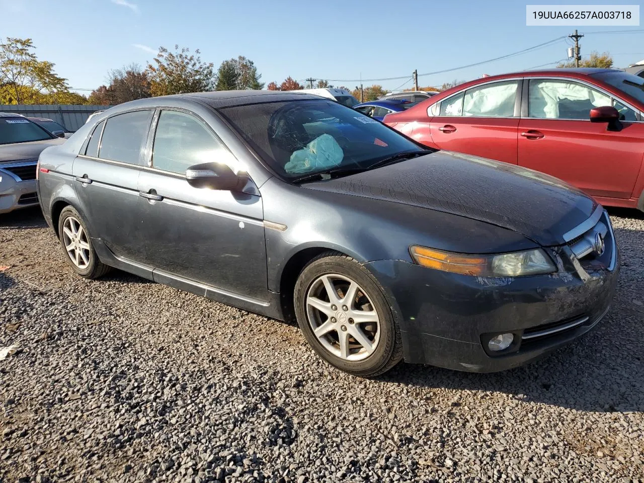 2007 Acura Tl VIN: 19UUA66257A003718 Lot: 76813544