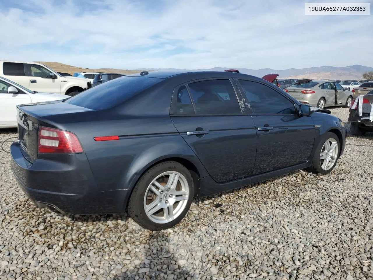 2007 Acura Tl VIN: 19UUA66277A032363 Lot: 77028894