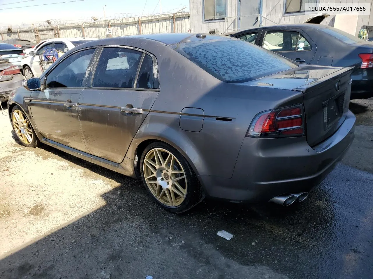 2007 Acura Tl Type S VIN: 19UUA76557A017666 Lot: 77825984