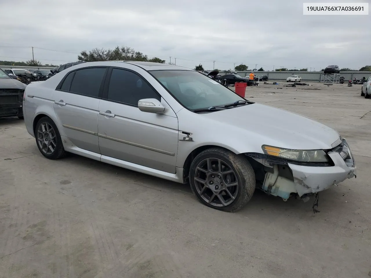 2007 Acura Tl Type S VIN: 19UUA766X7A036691 Lot: 78511034