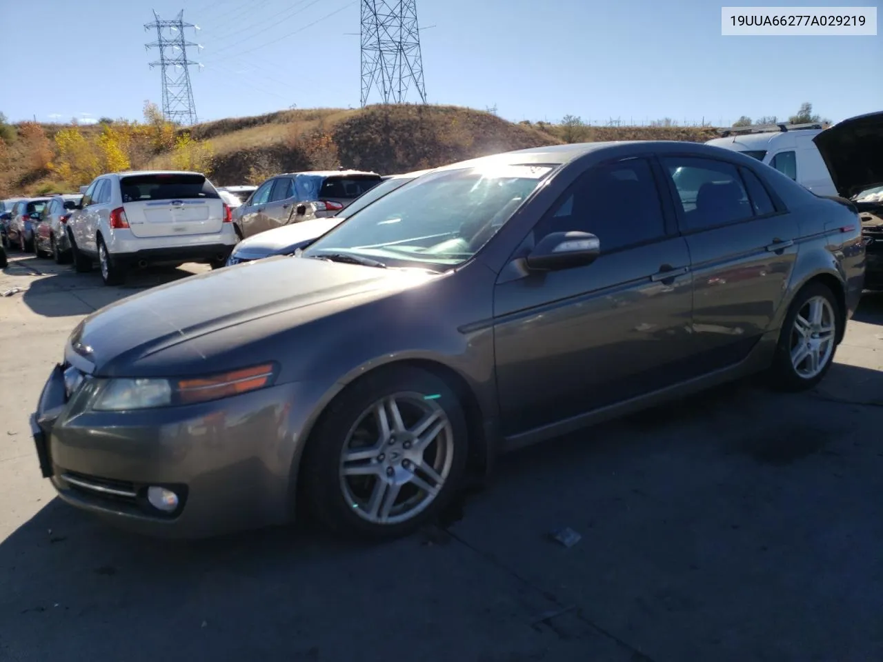 2007 Acura Tl VIN: 19UUA66277A029219 Lot: 78950264