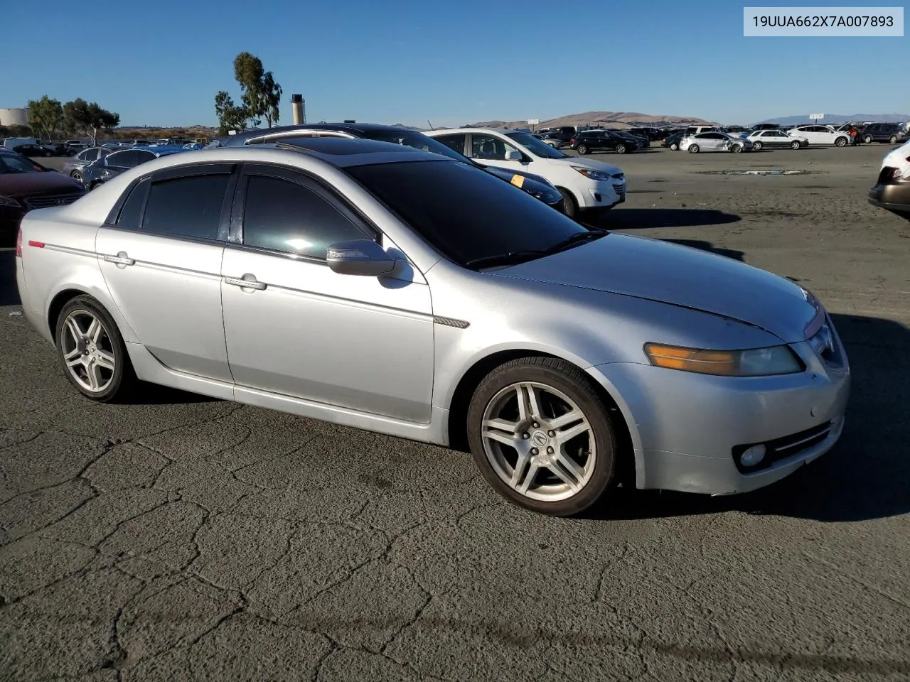 2007 Acura Tl VIN: 19UUA662X7A007893 Lot: 79229324