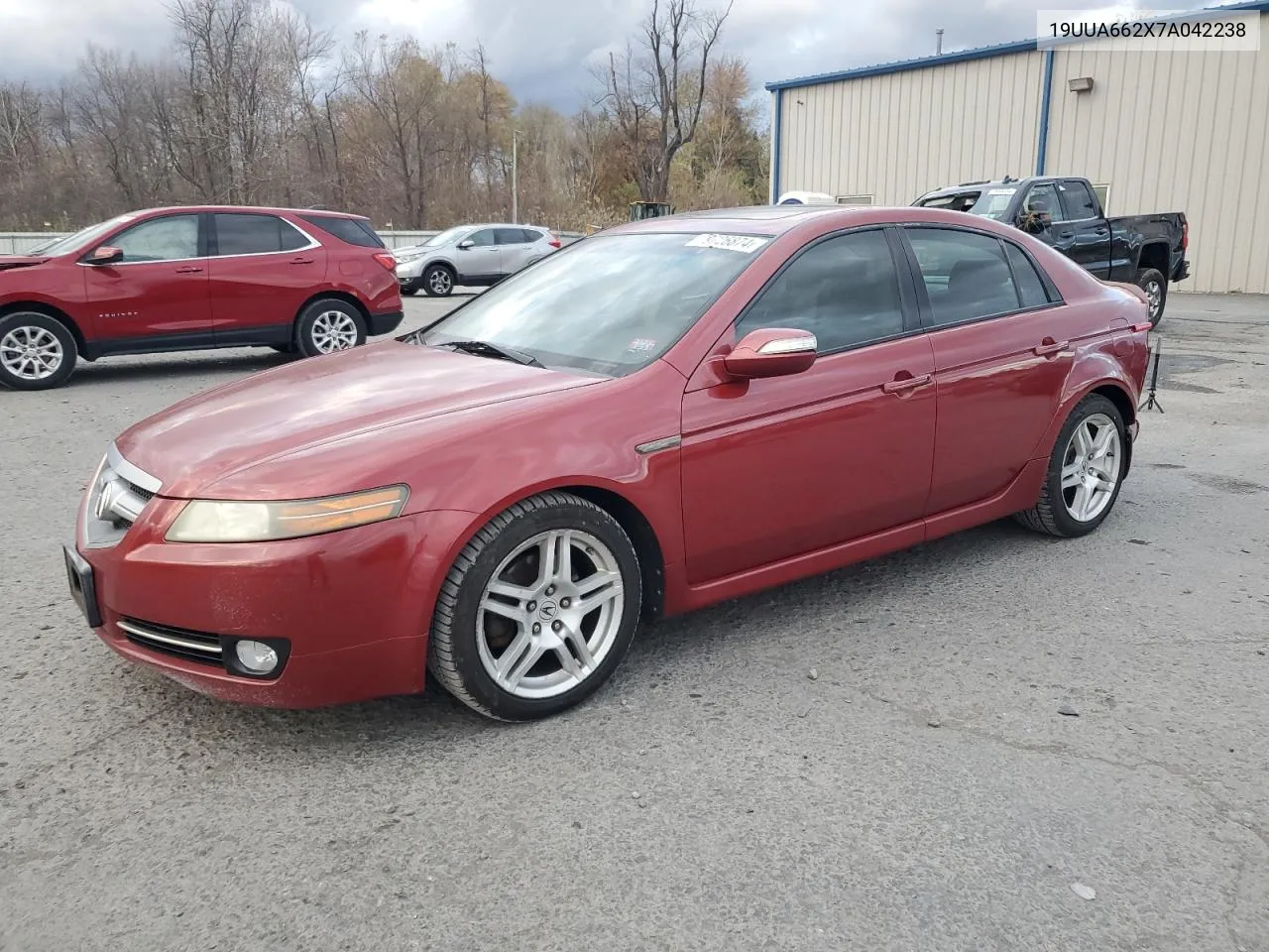 2007 Acura Tl VIN: 19UUA662X7A042238 Lot: 79726874