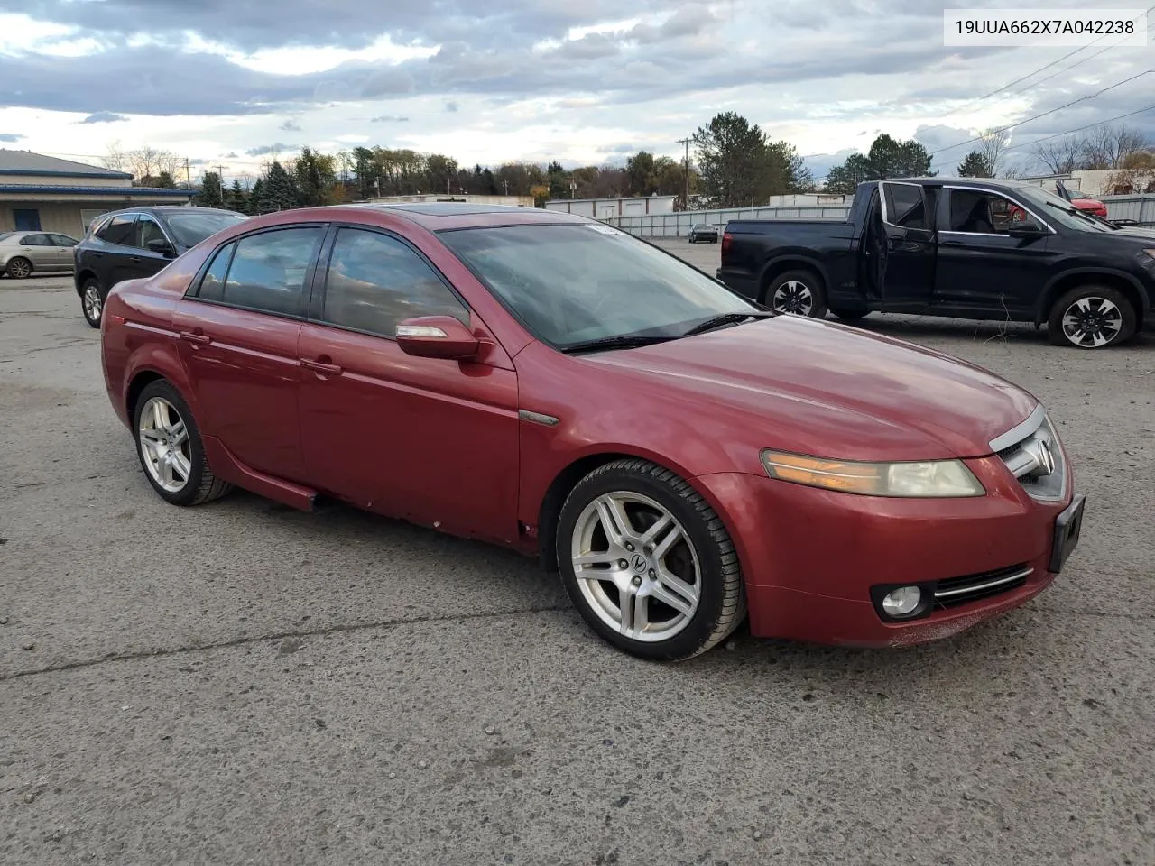 2007 Acura Tl VIN: 19UUA662X7A042238 Lot: 79726874