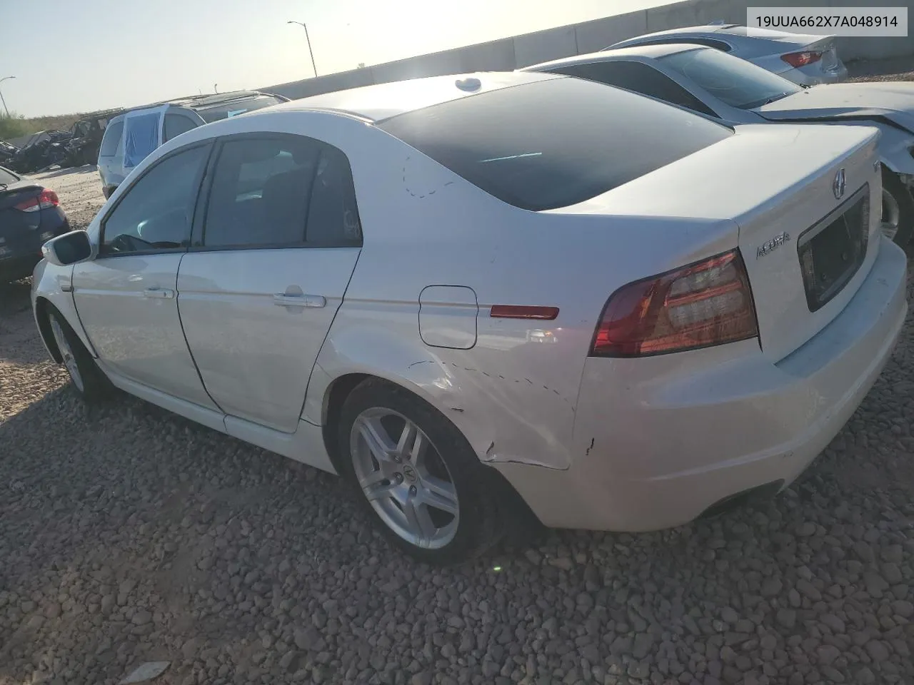 2007 Acura Tl VIN: 19UUA662X7A048914 Lot: 80558484