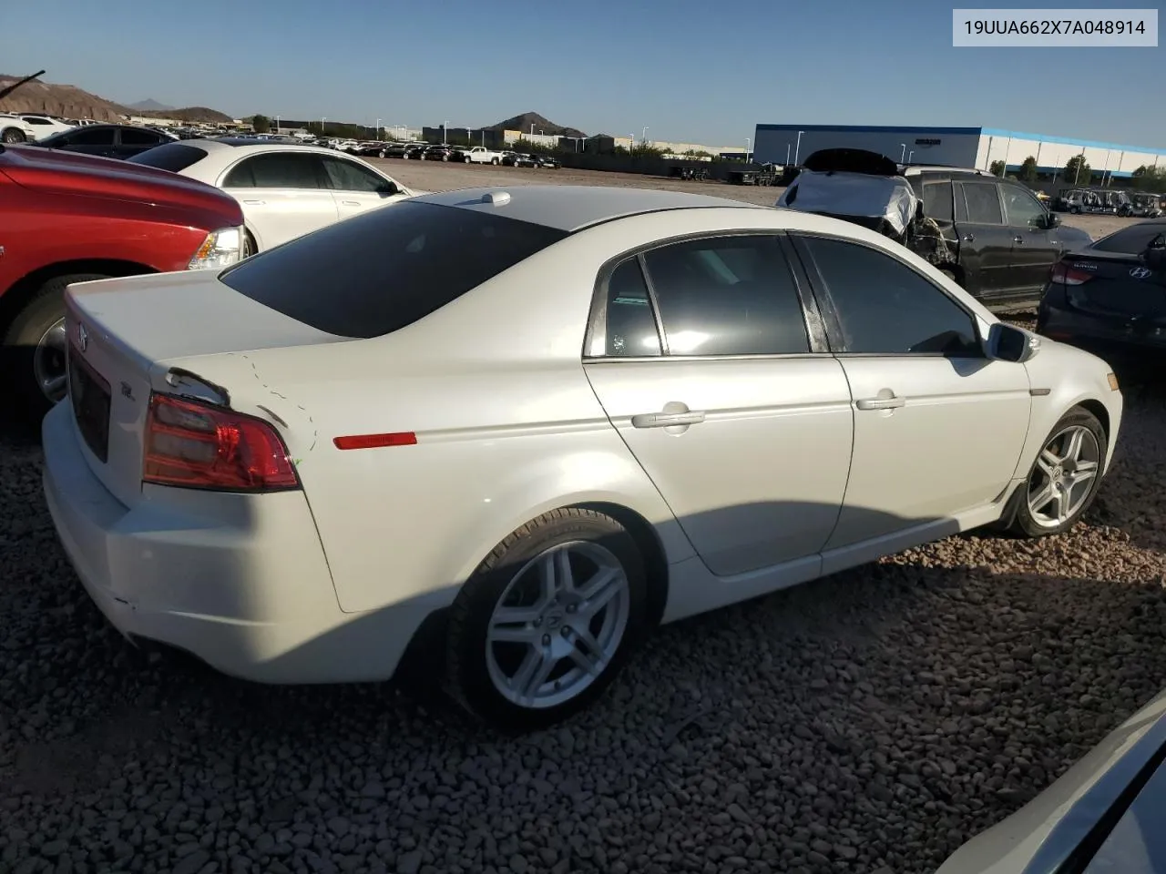 2007 Acura Tl VIN: 19UUA662X7A048914 Lot: 80558484