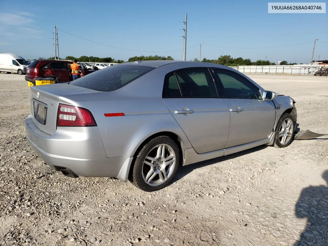 2008 Acura Tl VIN: 19UUA66268A040746 Lot: 56194294