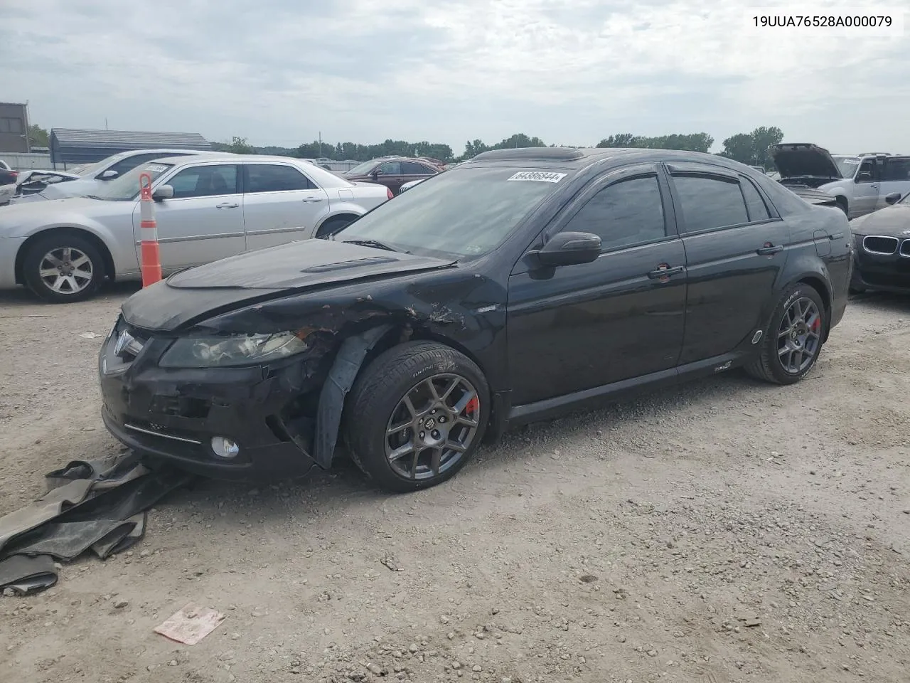 2008 Acura Tl Type S VIN: 19UUA76528A000079 Lot: 64386844