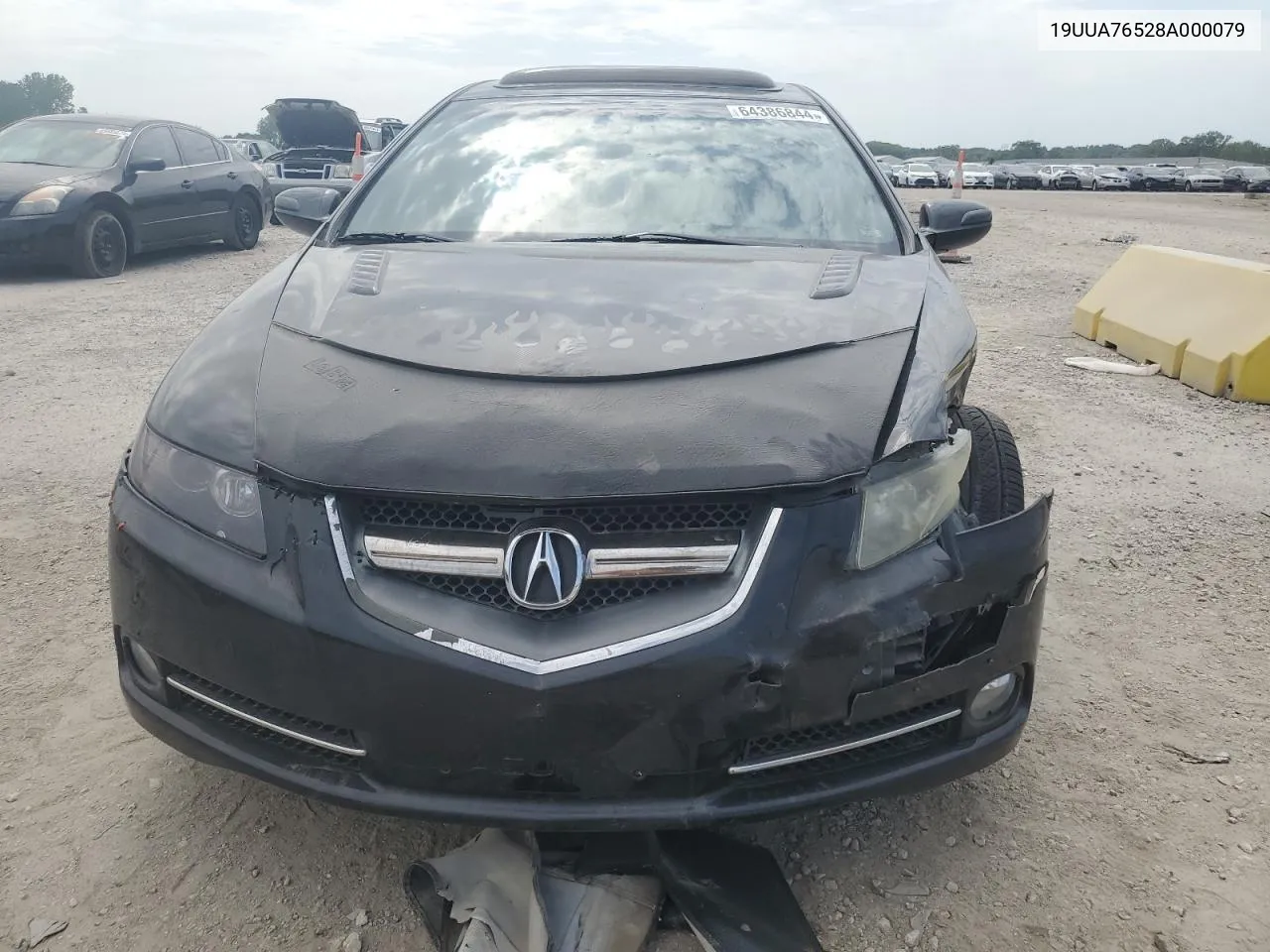 2008 Acura Tl Type S VIN: 19UUA76528A000079 Lot: 64386844