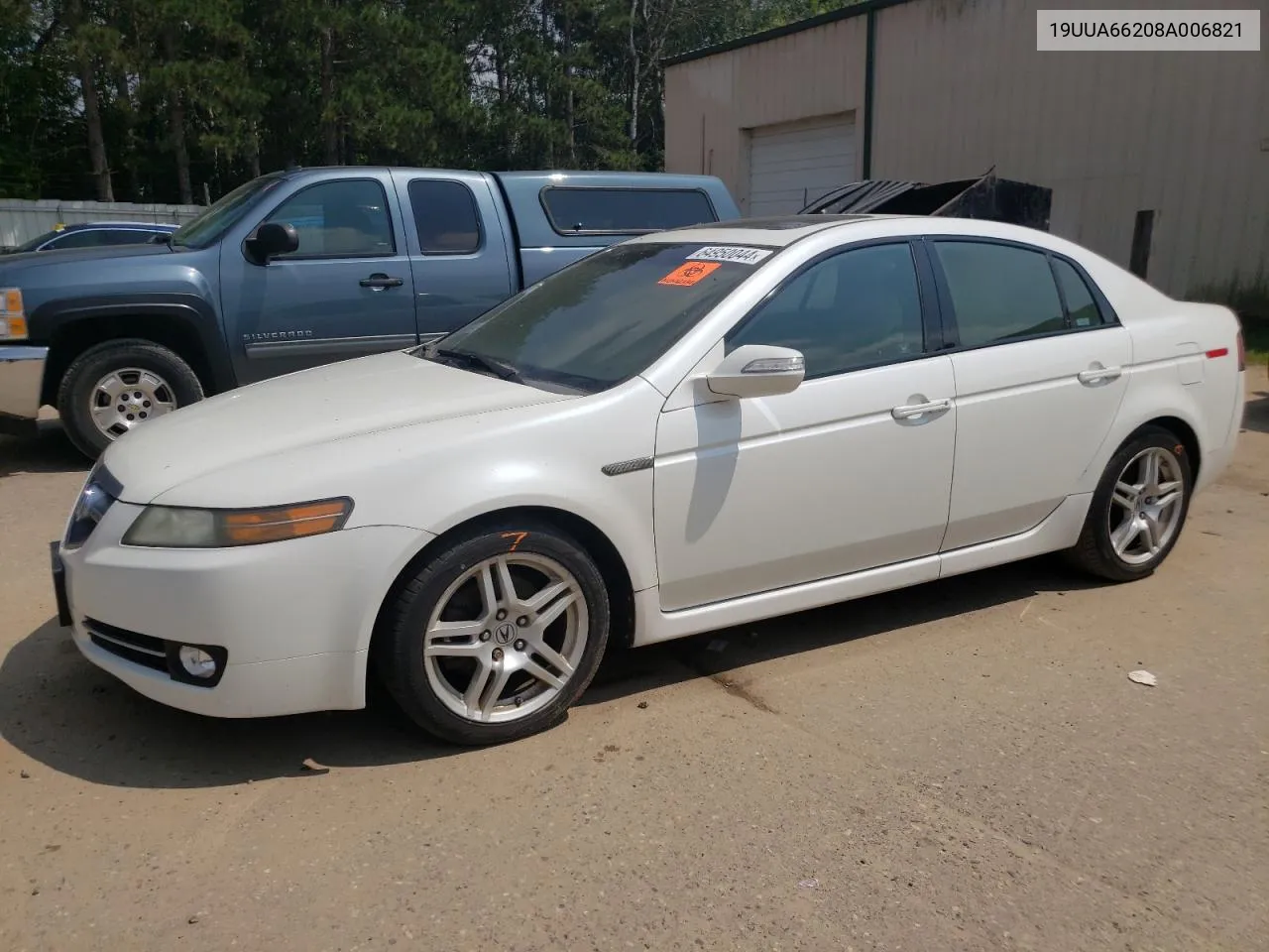 2008 Acura Tl VIN: 19UUA66208A006821 Lot: 64950044