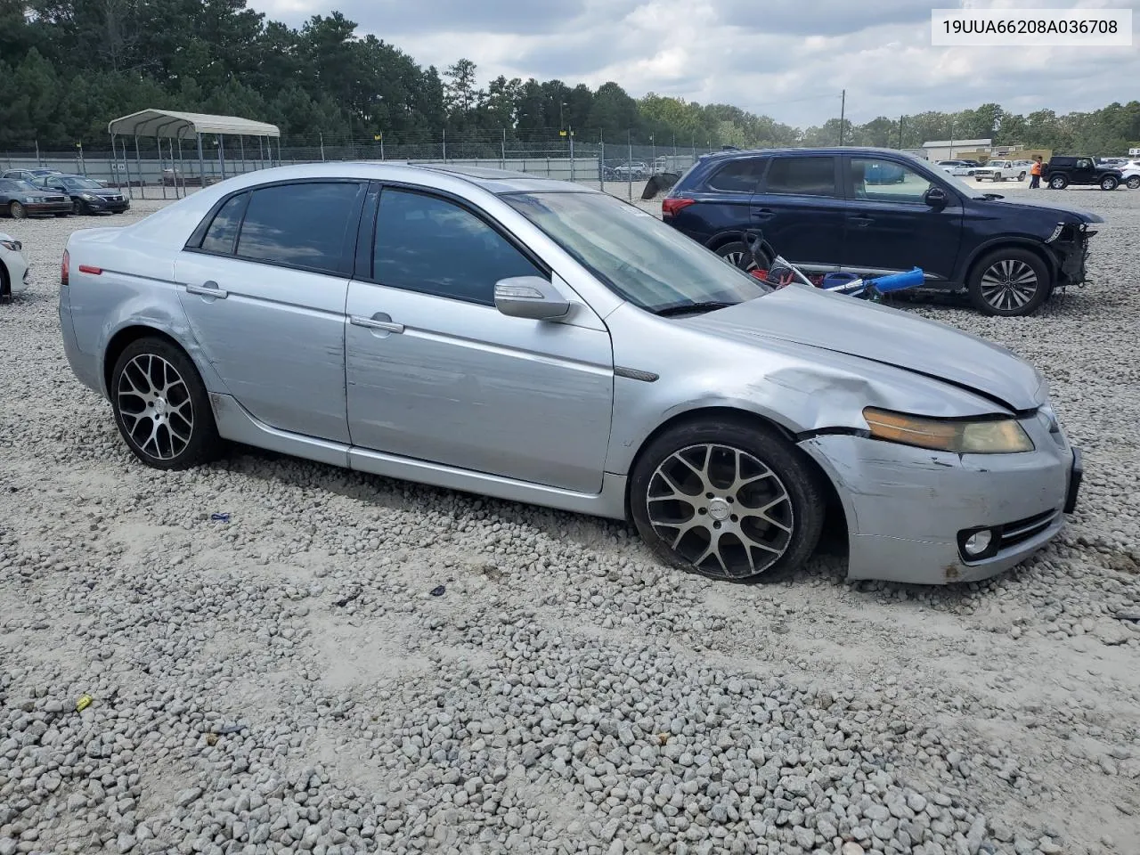 2008 Acura Tl VIN: 19UUA66208A036708 Lot: 68728454