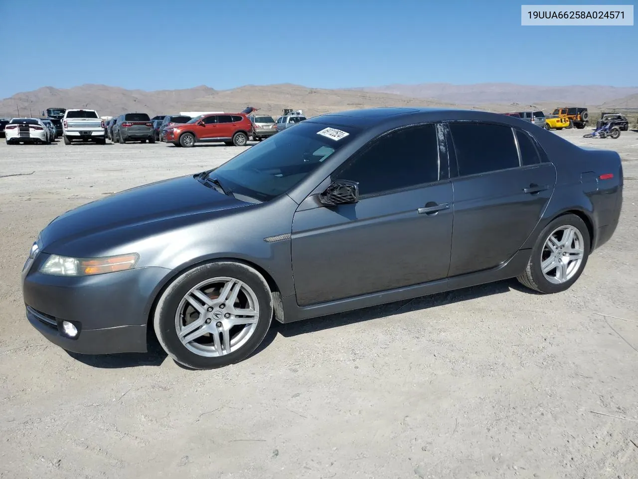 2008 Acura Tl VIN: 19UUA66258A024571 Lot: 69112524