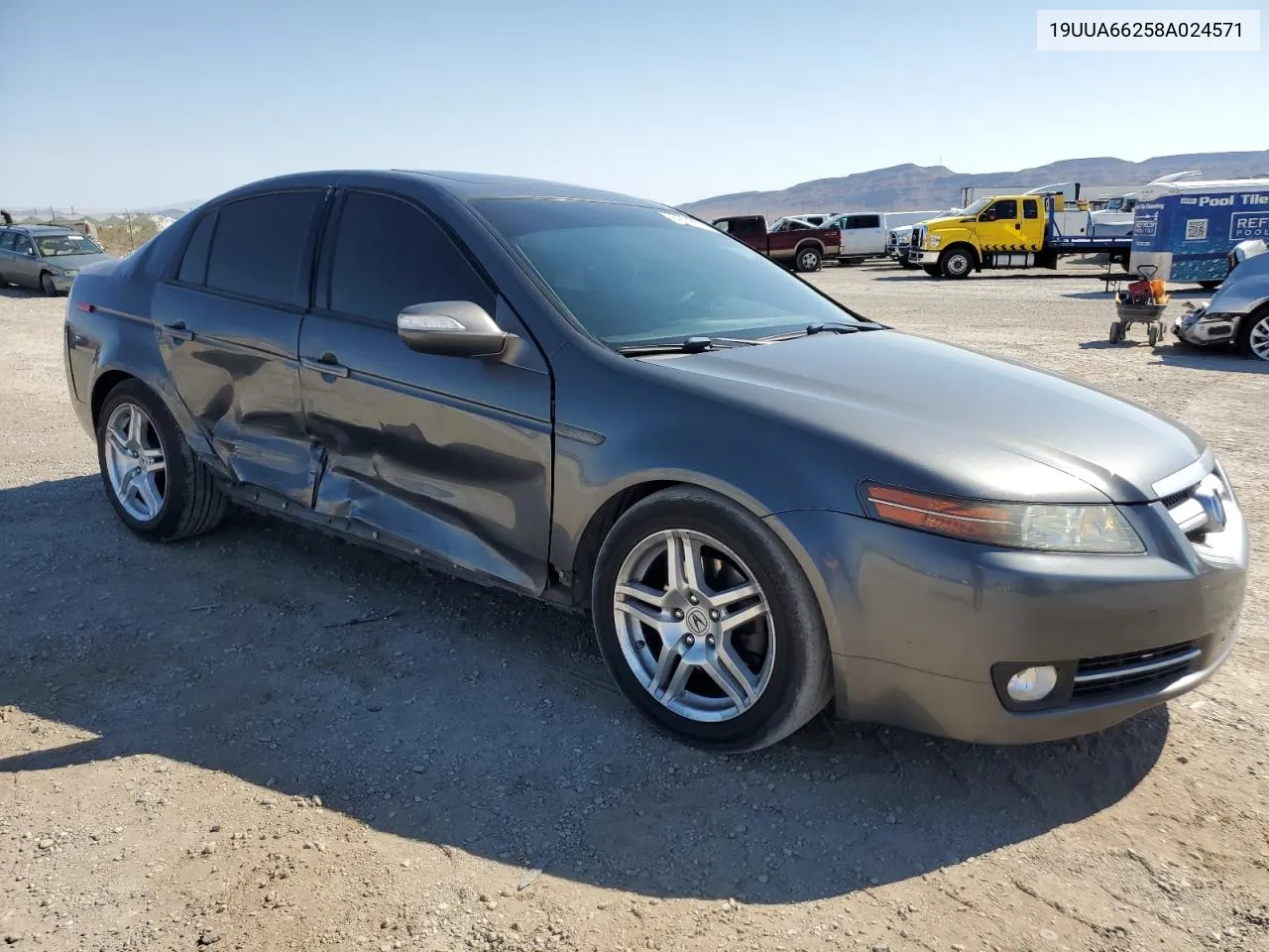 2008 Acura Tl VIN: 19UUA66258A024571 Lot: 69112524