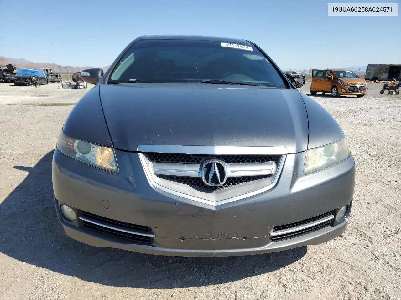 2008 Acura Tl VIN: 19UUA66258A024571 Lot: 69112524