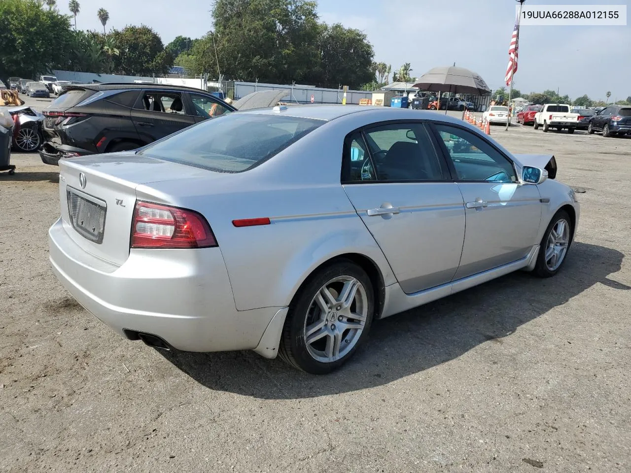 2008 Acura Tl VIN: 19UUA66288A012155 Lot: 69443054