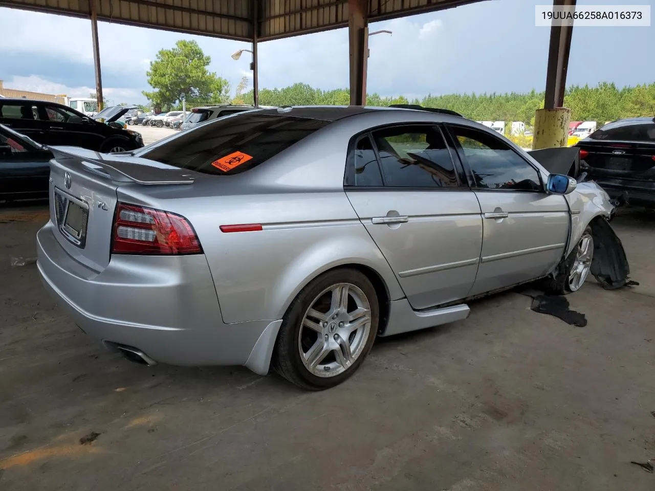 2008 Acura Tl VIN: 19UUA66258A016373 Lot: 69553824