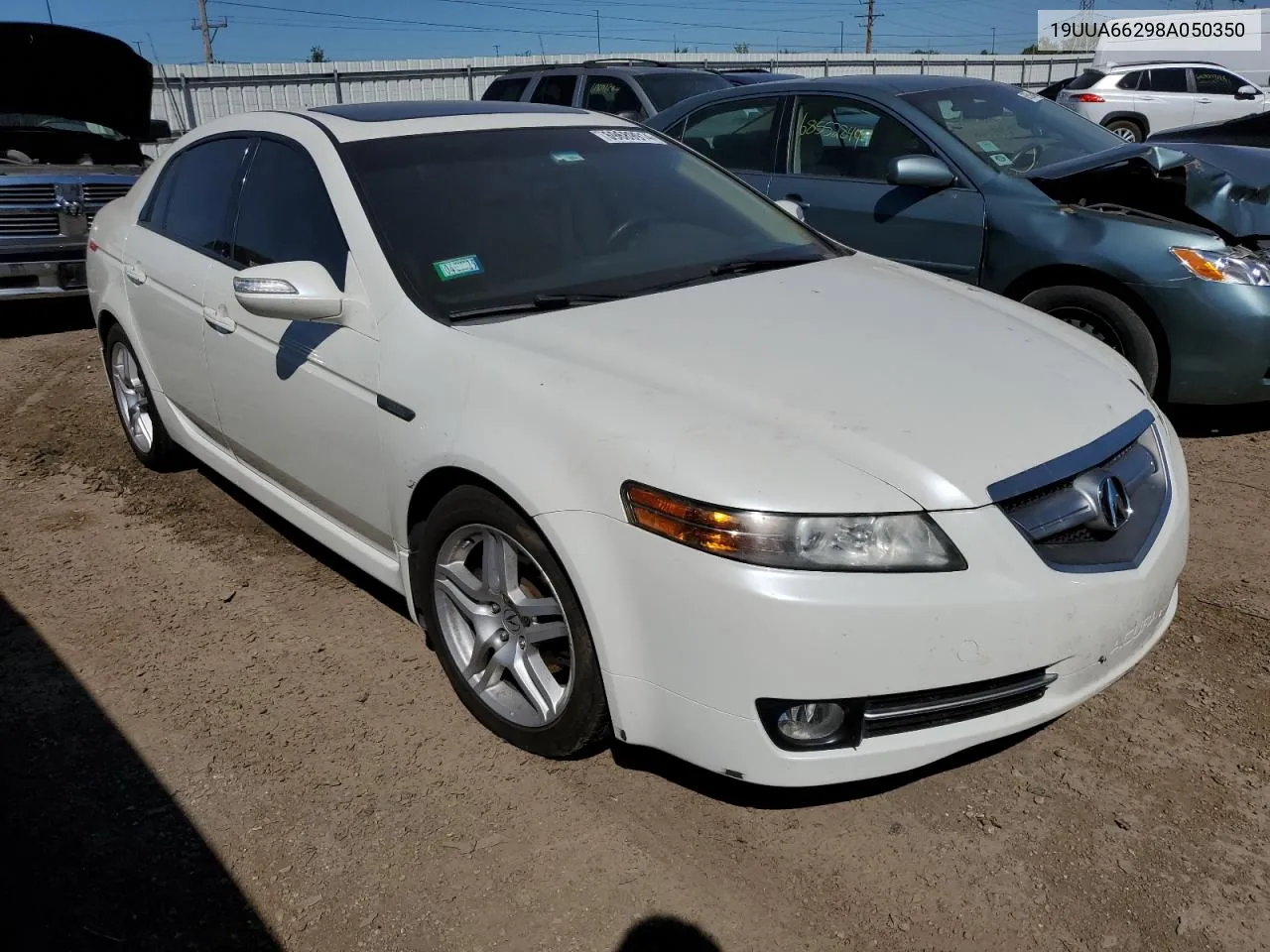 2008 Acura Tl VIN: 19UUA66298A050350 Lot: 69689914