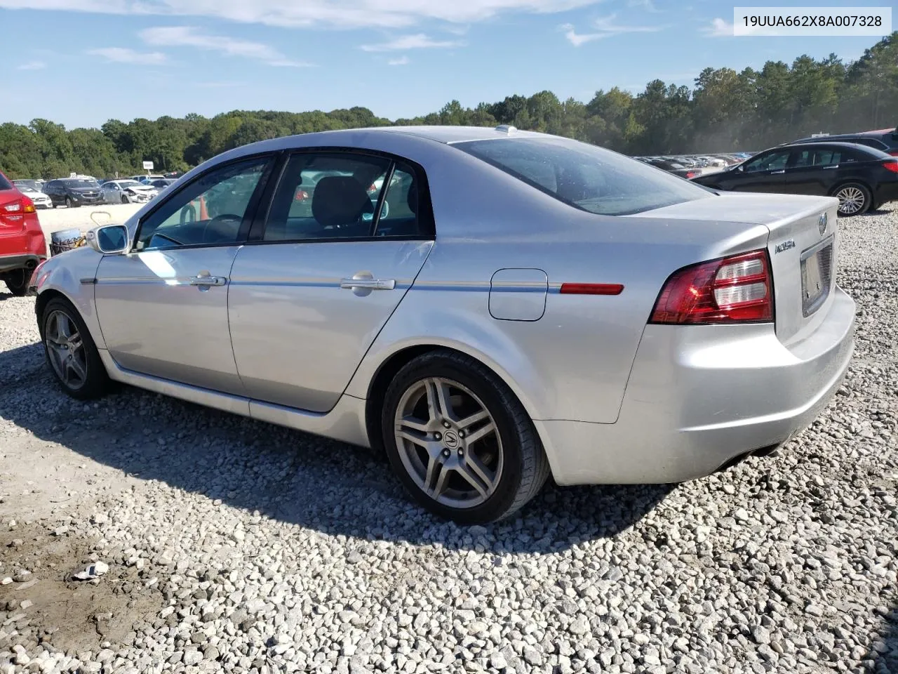 2008 Acura Tl VIN: 19UUA662X8A007328 Lot: 70038084