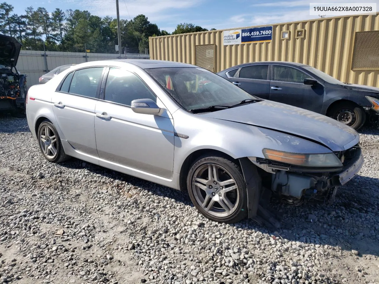 2008 Acura Tl VIN: 19UUA662X8A007328 Lot: 70038084