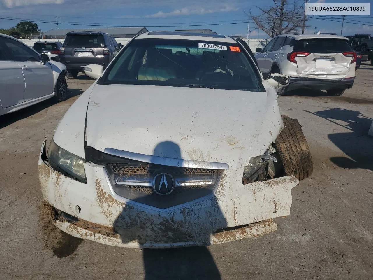 2008 Acura Tl VIN: 19UUA66228A010899 Lot: 70307754