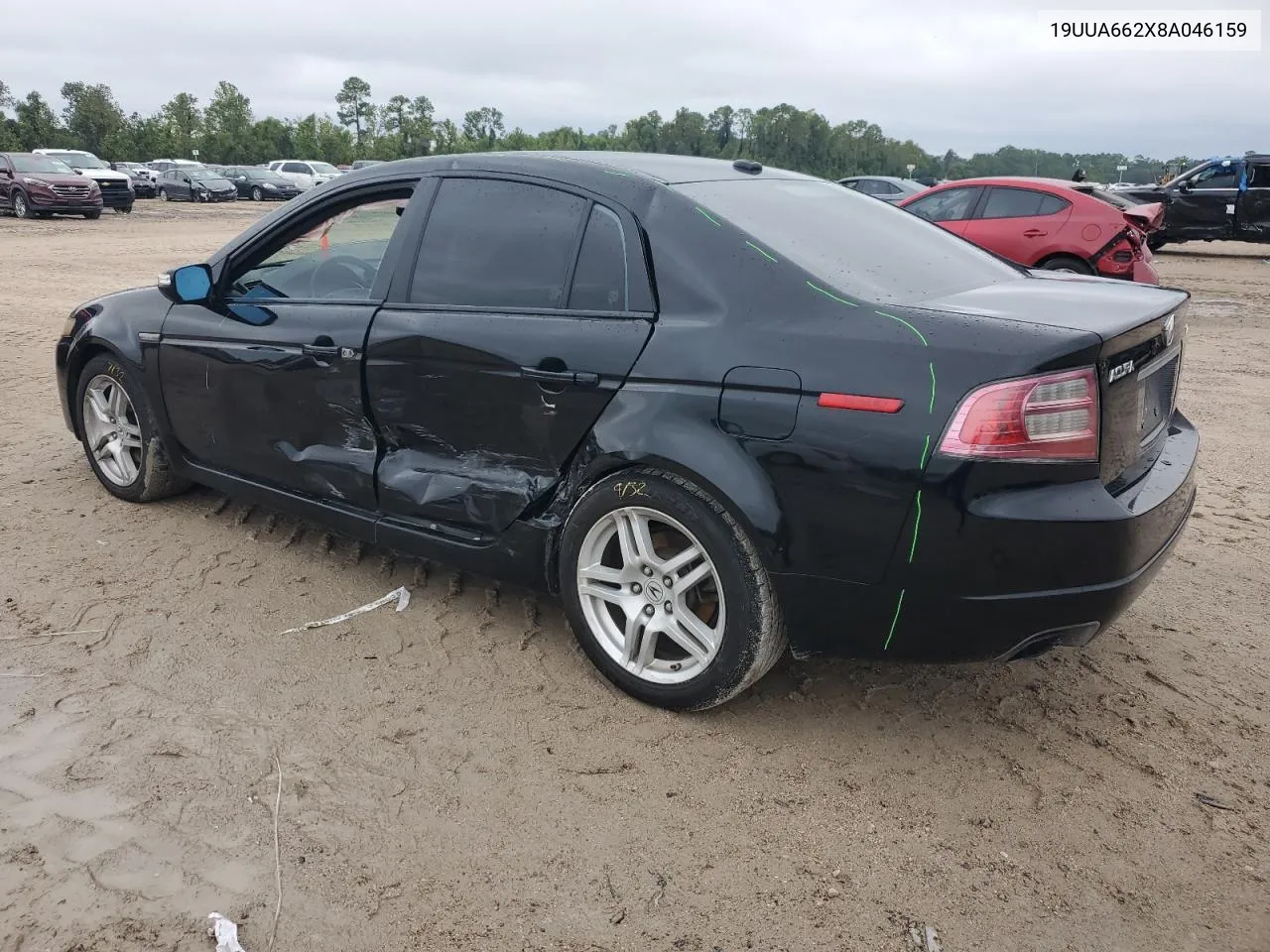 2008 Acura Tl VIN: 19UUA662X8A046159 Lot: 70378374