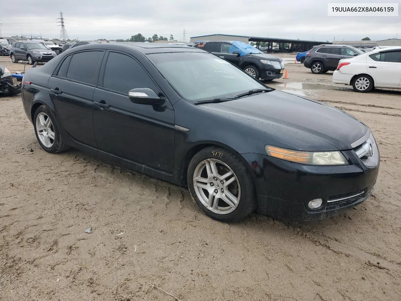 2008 Acura Tl VIN: 19UUA662X8A046159 Lot: 70378374