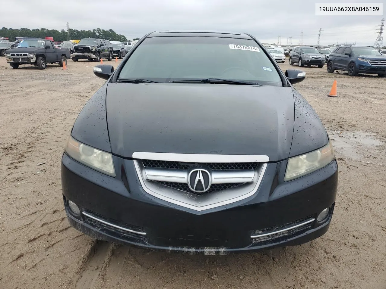 2008 Acura Tl VIN: 19UUA662X8A046159 Lot: 70378374