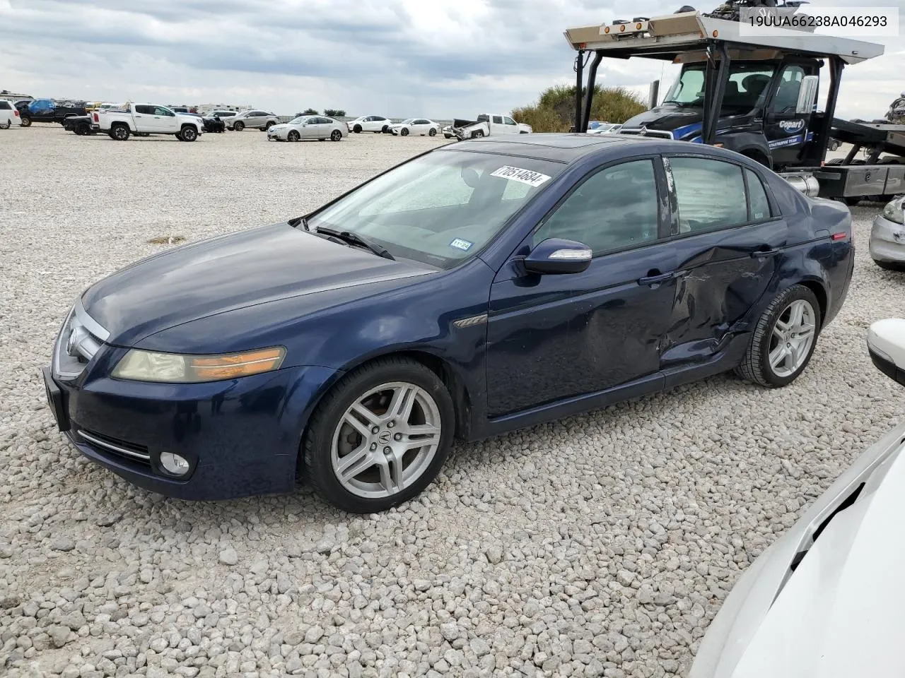 2008 Acura Tl VIN: 19UUA66238A046293 Lot: 70514684