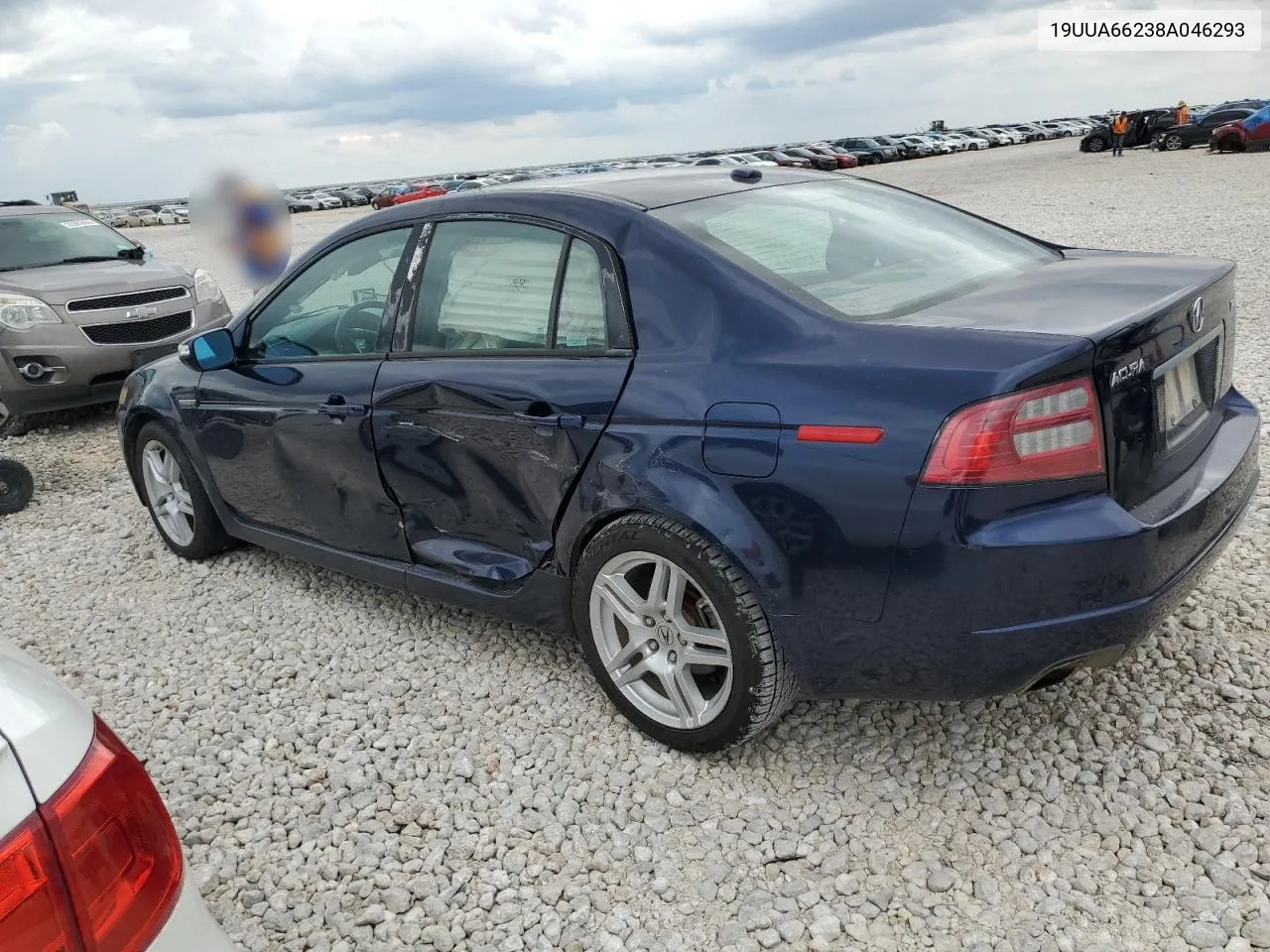 2008 Acura Tl VIN: 19UUA66238A046293 Lot: 70514684