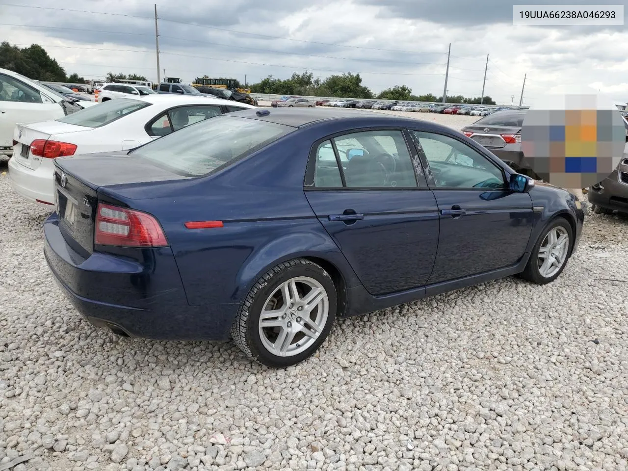 2008 Acura Tl VIN: 19UUA66238A046293 Lot: 70514684