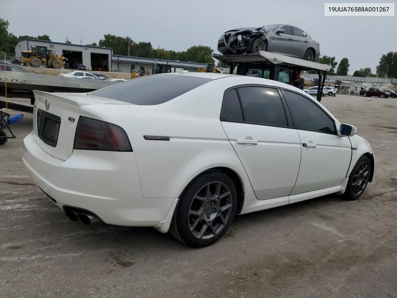 2008 Acura Tl Type S VIN: 19UUA76588A001267 Lot: 71610264