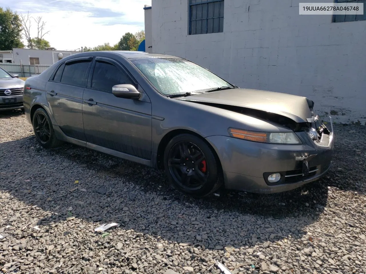 2008 Acura Tl VIN: 19UUA66278A046748 Lot: 72068354