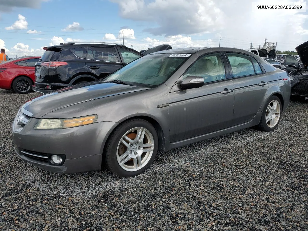 2008 Acura Tl VIN: 19UUA66228A036399 Lot: 73916064