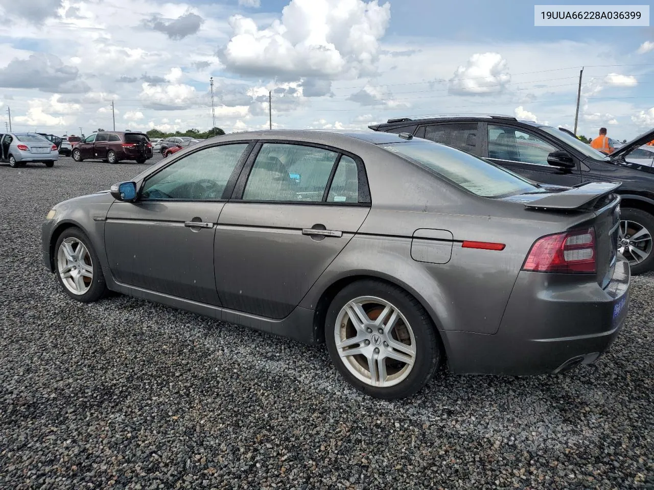 2008 Acura Tl VIN: 19UUA66228A036399 Lot: 73916064