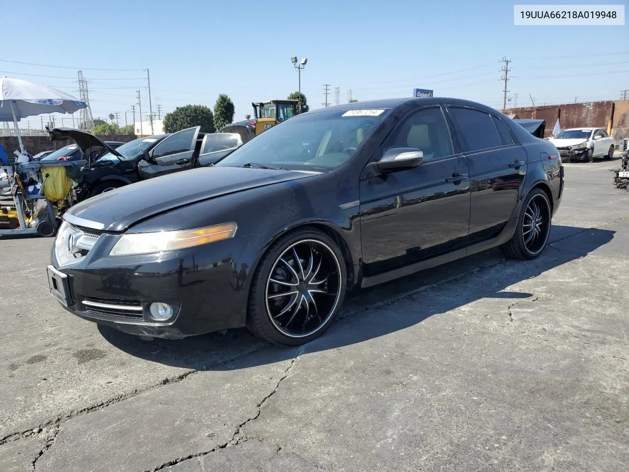 2008 Acura Tl VIN: 19UUA66218A019948 Lot: 74967214